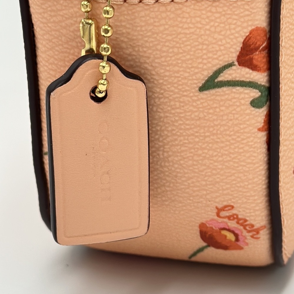 COACH Mini Camera Bag With Mystical Floral Print - Picture 10 of 12